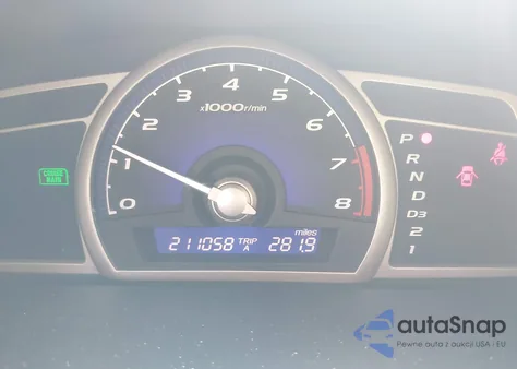 2008 Honda Civic Ex z USA, uszkodzony, nr VIN 1HGFA16838L017283